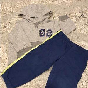 Toddler Boys Sweatsuit Set 24mo